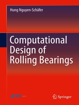 cover image of Computational Design of Rolling Bearings